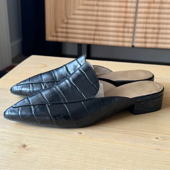 Haan Piper Mule Cole Haan Croc Embossed Leather Mule Cole Haan